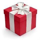 Caja de regalo rojo