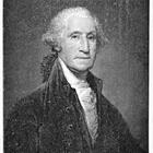 Una foto en blanco y negro de George Washington