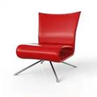 Una silla roja