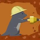 Ratón minería subterránea