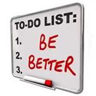Para hacer la lista: ser mejor